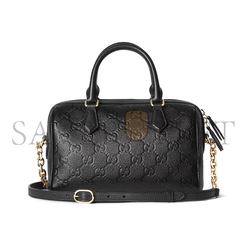 G*u*i gg emblem medium boston bag 815255 (25.5*16*14cm)